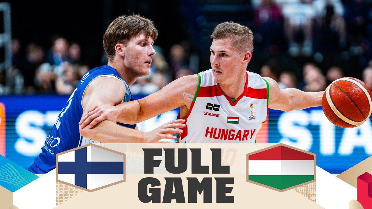 Finland v Hungary | Full Basketball Game | FIBA Basketball World Cup 2027 European Qualifiers