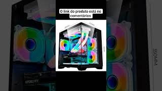 Gabinete Hayom GB1790 com 4 Fans RGB! 🔥 #PCGamer #SetupGamer #RGB #MicroATX #Hardware