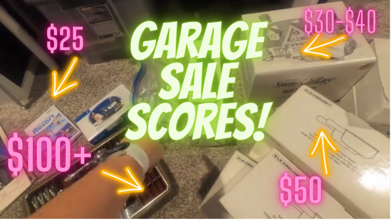 😳🤯Garage sale scores this weekend🔥 #reseller #ebayseller #garagesales #