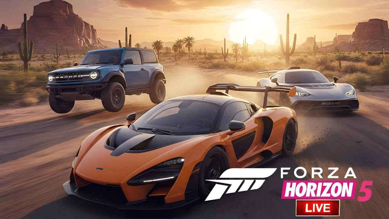 Forza Horizon 5 Vertical Live | Crazy Speed & Open World Racing 🚗🔥