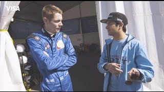 Graham Carroll meets Nelson Piquet Jr. & Jerome D'Ambrosio Visa Vegas eRace | Ep. 2
