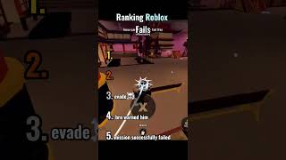 Ranking Roblox Fails😭   #roblox
