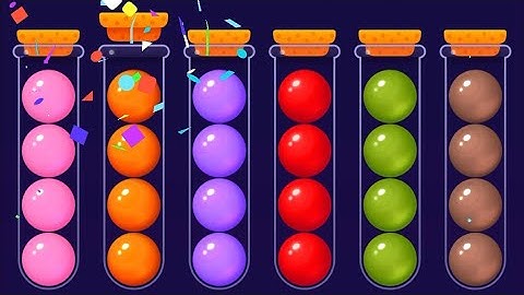 Ball game level 2335- 2356 | Ball Sort puzzle