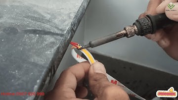 Hướng Dẫn Dán LED Và Hàn LED Đèn Cảm Ứng Cầu Thang Thông Minh