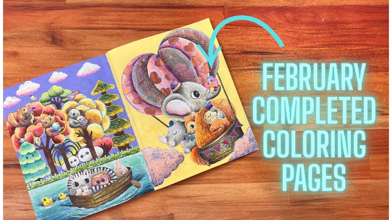 Завершенные раскраски для взрослых (февраль 2026 г.)!