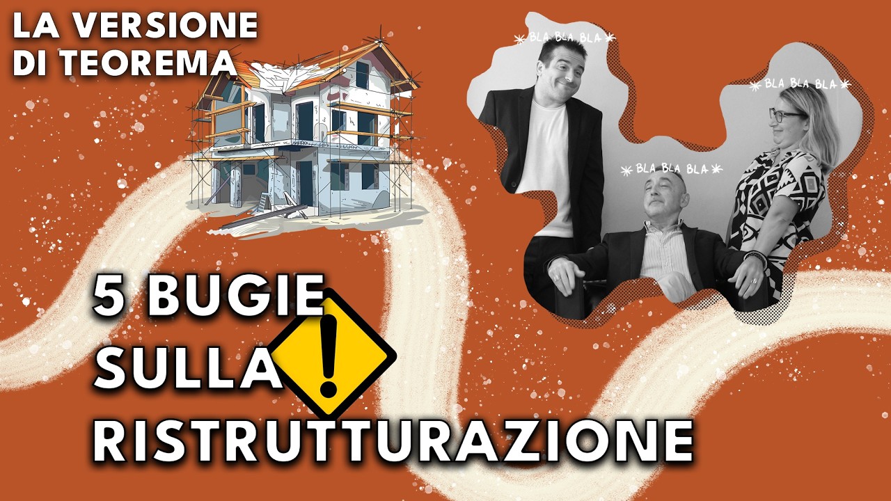 Ristrutturare: 5 bugie da non sottovalutare - YouTube