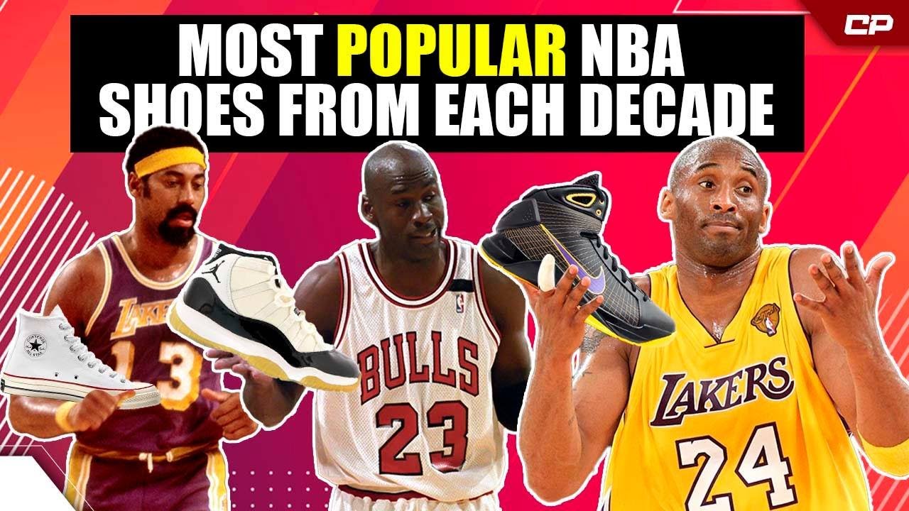 Most POPULAR NBA Shoes From Each Decade | Highlight 
