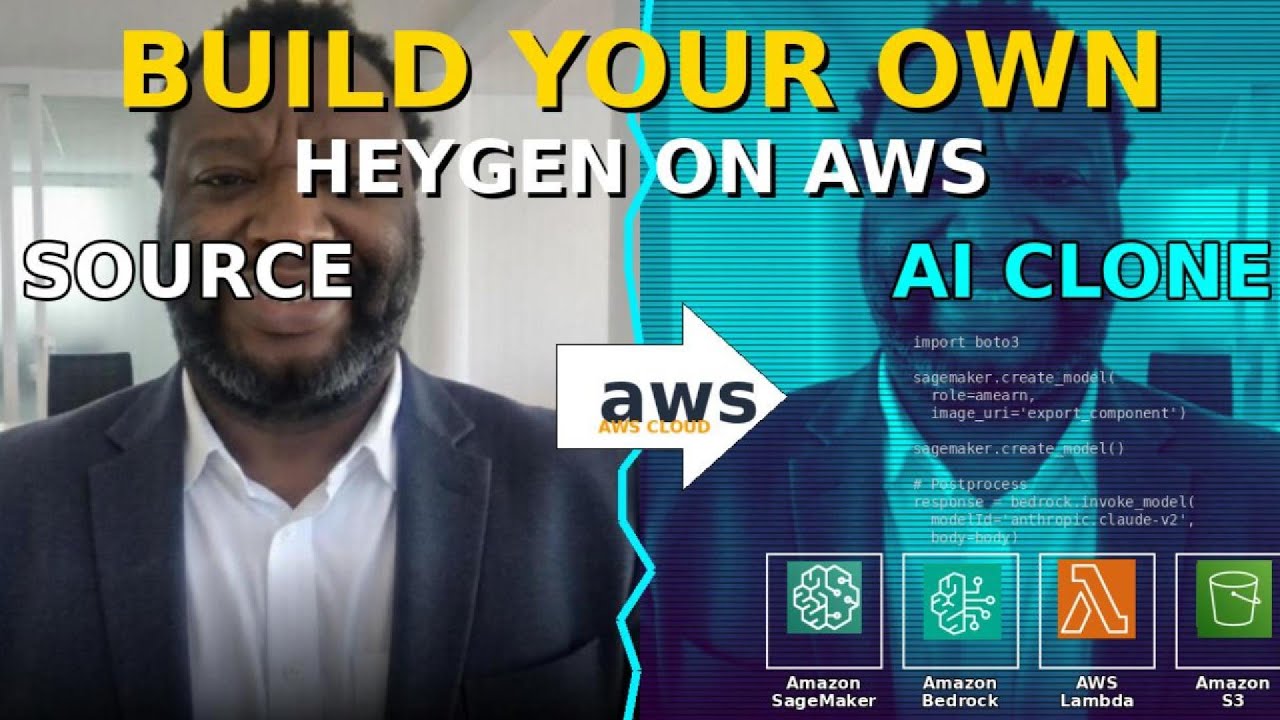 Build Your Own HeyGen on AWS | AI Avatar Videos with Bedrock, Lambda & Serverless AI