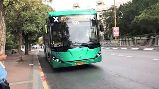 NEW VOLVO B8R Pineer of Egged | הוולוו העירוני החדש של אגד