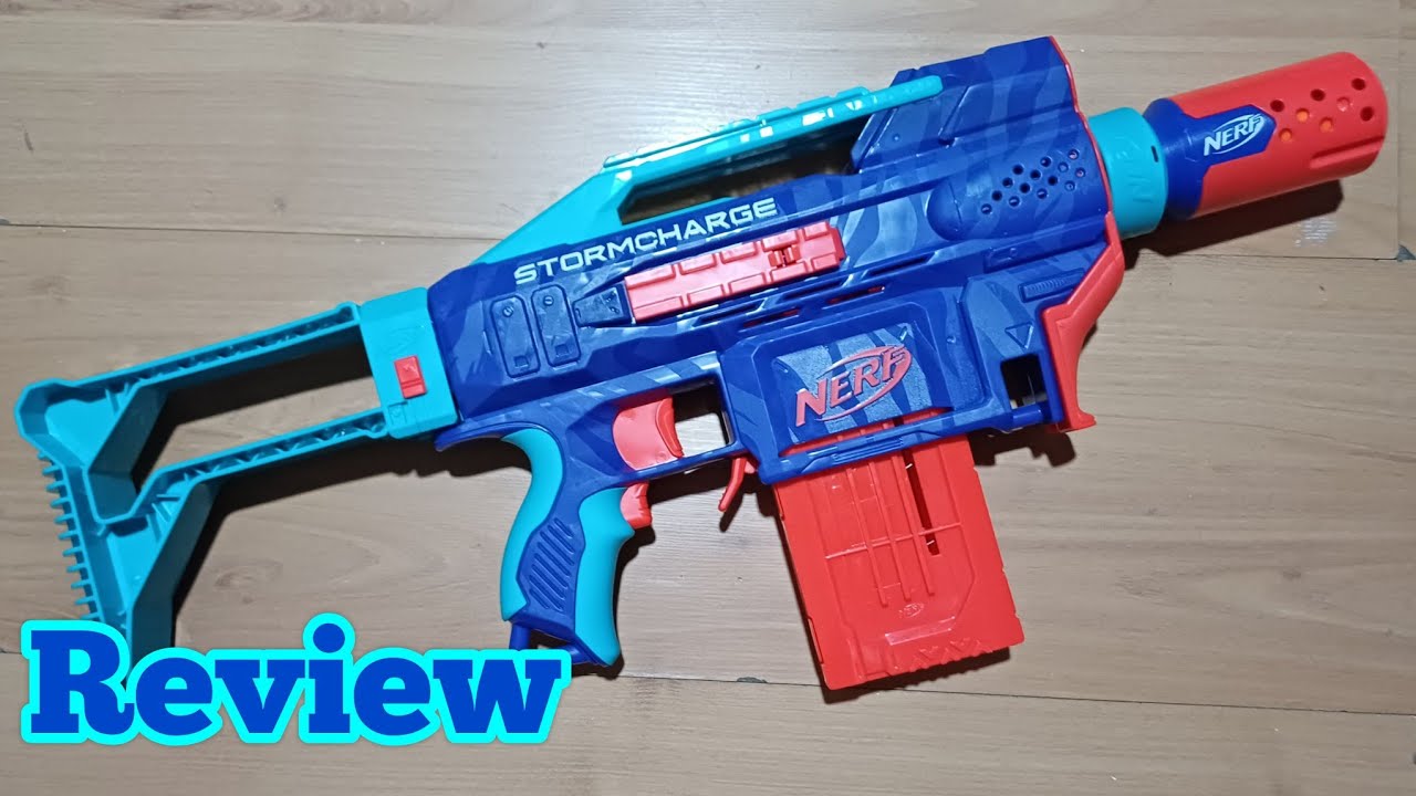 Nerf Stormcharge Unboxing y Review En Español - YouTube