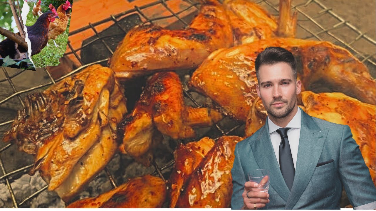 Perfectly Charred Grilled Chicken🔥🍗