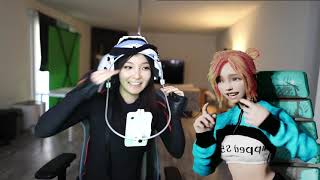 CodeMiko and technician share a kiss | Albert and Destiny playing music together | Esfand Jinny