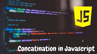 Concatination in Javascript || concatinating text String