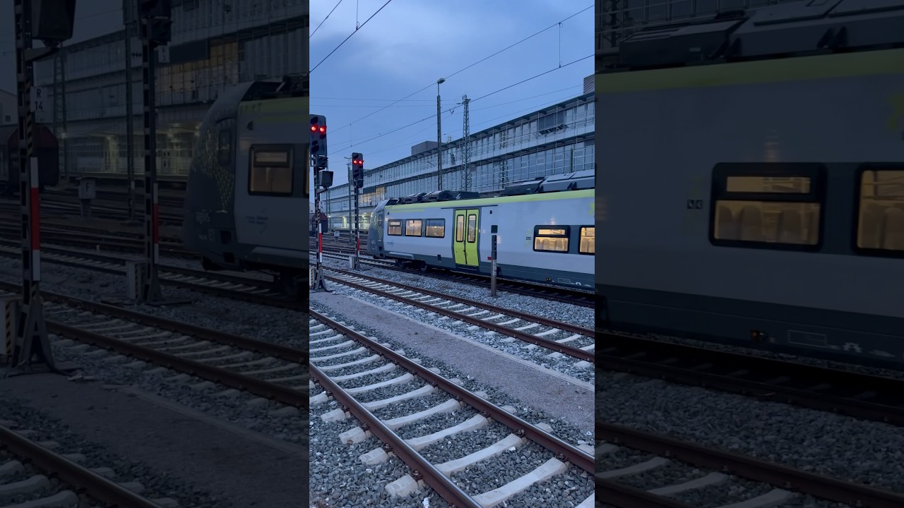 BR 1463 Agilis, Ausfahrt in Regensburg. 