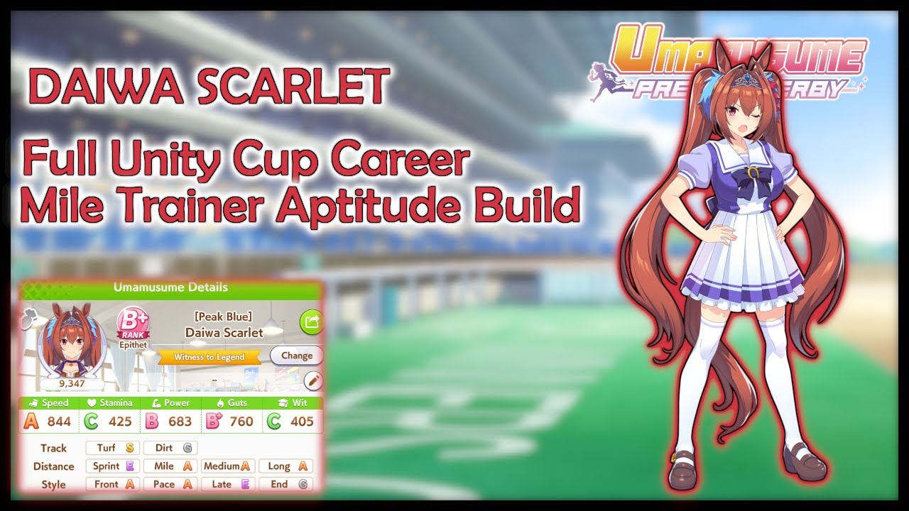 Starting a F2P Umamusume Account in 2026 || Mile Trainer Aptitude Tests || Step by Step Career