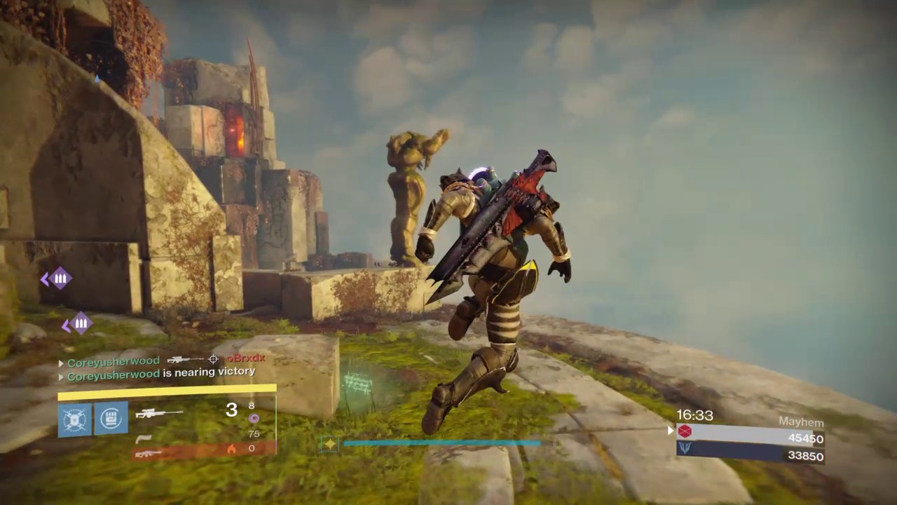 Destiny 1v1 angry trash talker 