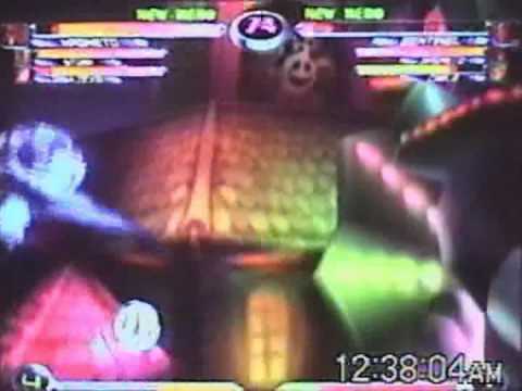 Evo2003 MvC2 5on5 SooMighty vs Xecutioner