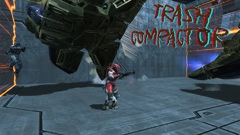 Killer Trash Compactor!! | Halo Reach (MCC) Custom Game, Funny Moments
