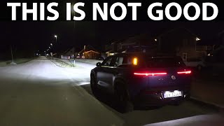 Fisker Ocean Extreme headlights test by Bjørn Nyland 12,537 views 13 days ago 7 minutes, 42 seconds