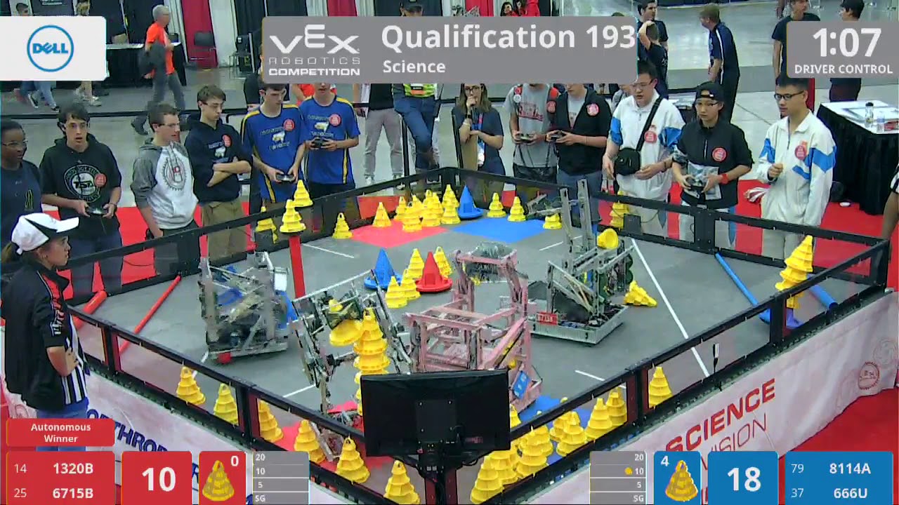 2018 VRC Sci Q193 - 1320B 6715B vs 8114A 666U - 126 to 79
