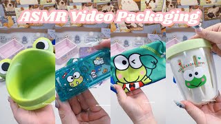 ASMR packaging Cindy W’s birthday order 
