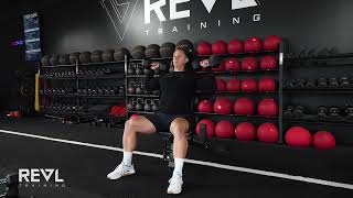 DB Seated Shoulder Press | REVL Training