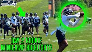 The Seattle Seahawks Day 2 Rookie Minicamp Was DIFFERENT... | Seahawks Rookie Minicamp Highlights |