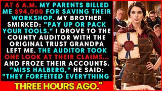 My Parents Billed Me $94,000 For Saving Their Workshop—They Paid The Last Tab With Their Forfeiture screenshot 2