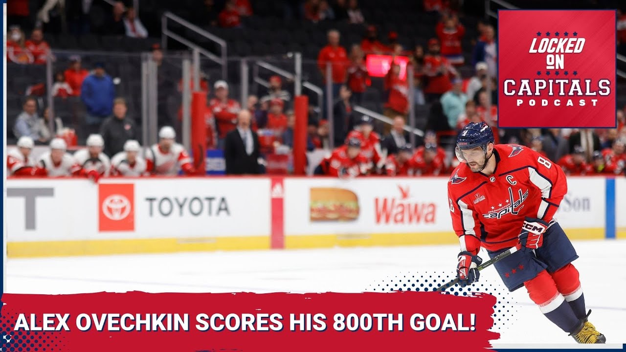 Alex Ovechkin reaches 800 goals as Capitals beat Blackhawks