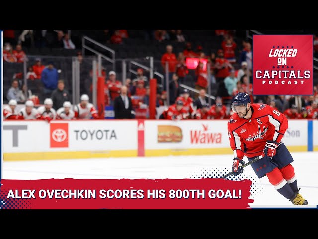 NHL tabs Capitals' Alex Ovechkin the First Star of the Week after scoring  800th goal – NBC Sports Washington