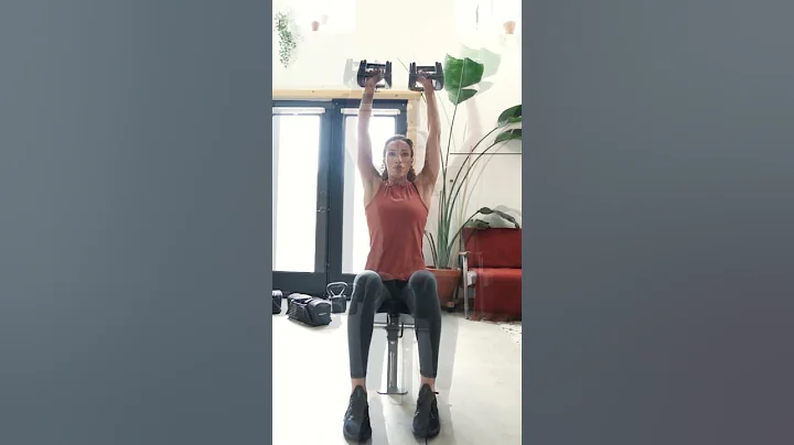 PowerBlock Workout: Dumbbell Arnold Press! #dumbbellexercises #dumbbells