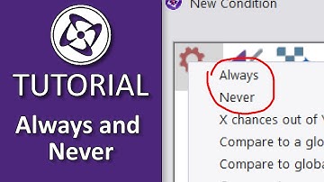 Clickteam Fusion 2.5 tutorial: Always and Never