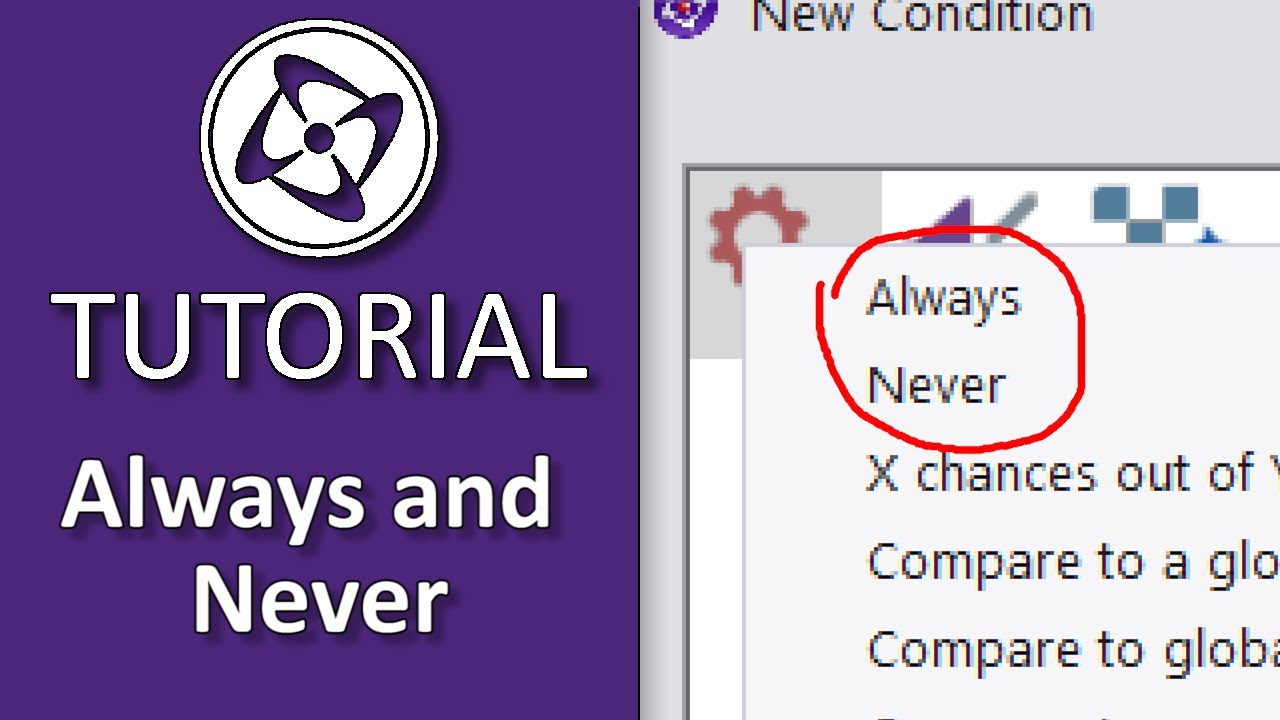 Clickteam Fusion 2.5 tutorial: Always and Never - YouTube