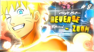 AE Like Reverse - Zoom + Shake + (preset) || Alight Motion || Tutorial || #8