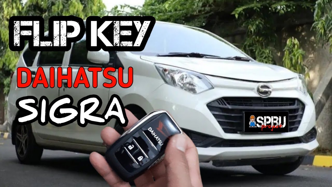 Tutorial Cara Pasang Flip Key Toyota Calya Daihatsu Sigra