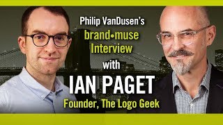 brand•muse Interview with Ian Paget of Logo Geek with host Philip VanDusen