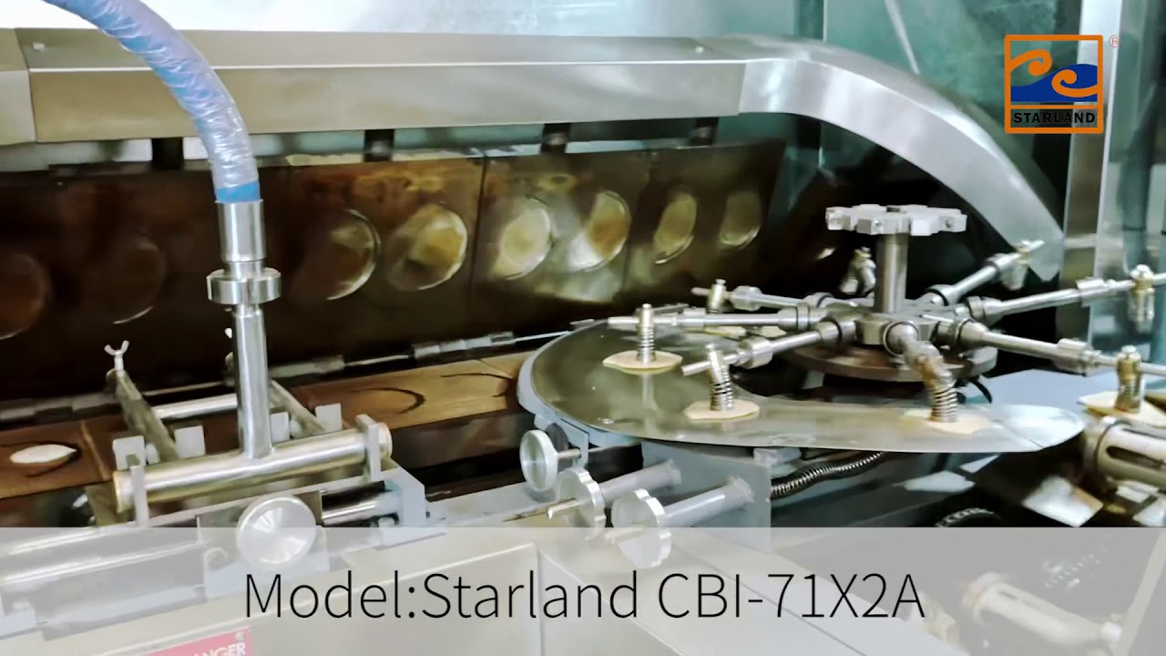 Starland CBI-71X2A Automatic Rolled Sugar Cone Production Line