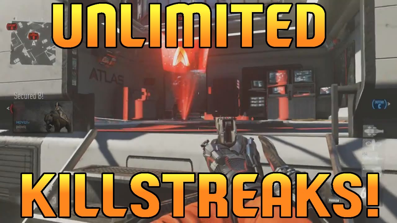 CoD AW Easy Unlimited Scorestreaks Trick! (Private Match XB1,PS4,PC