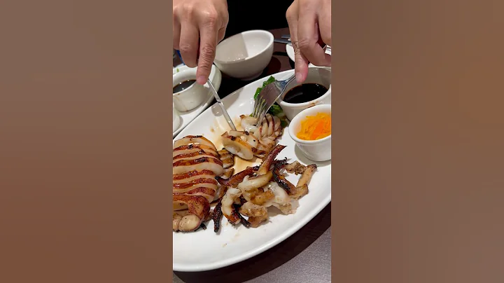 Grilled squid / Inihaw na pusit at Gerry’s Grill #yummy #shorts #foodie #satisfying