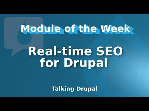 Drupal Module: Real-time SEO for Drupal
