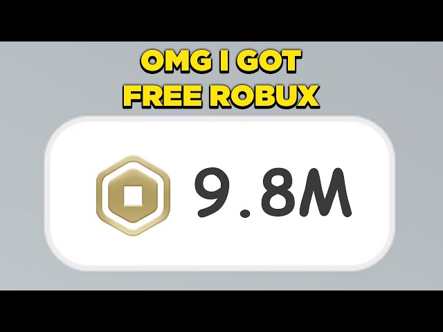 OMG I GOT 1,000 ROBUX FOR 4$