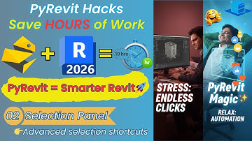 PyRevit Plugins Tutorials Part-2 | Stop Wasting Time in Revit - Use PyRevit & Save HOURS of Work