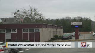 Possible Consequences for Hoax Shooting Reports