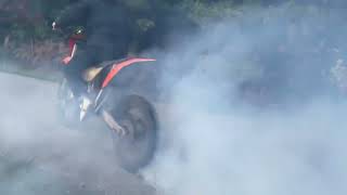 KTM EXC 300 FMF Shorty Burnout