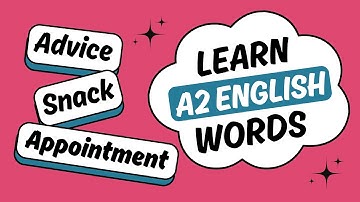 Cambridge KET A2 Vocabulary: Learn These Words! – lesson 4