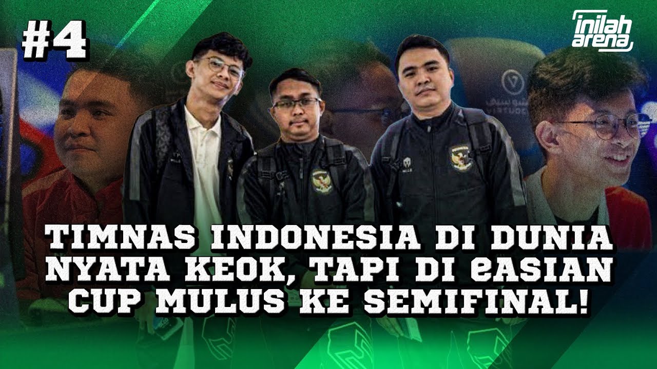 TIMNAS INDONESIA DI DUNIA NYATA KEOK, TAPI DI eASIAN CUP MULUS KE ...