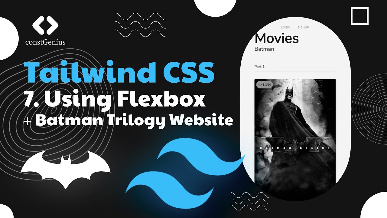 Tailwind CSS Tutorial | 7. Using Flexbox