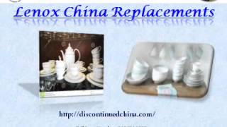 Mikasa China Replacments