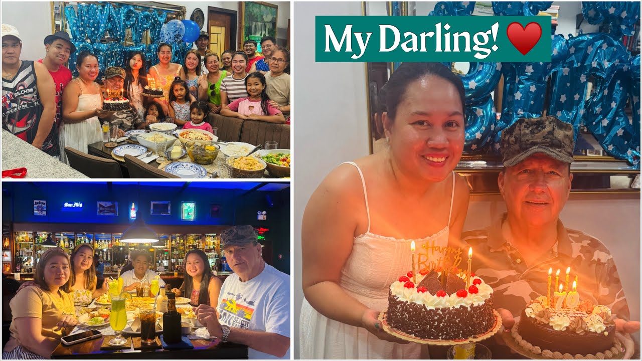 My Husband’s Birthday Celebration With Family In Philippines 🎈🇵🇭