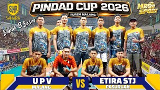 PINDAD CUP 2026 | Babak 8 besar UPV Malang vs ETIRA STJ Pasauruan